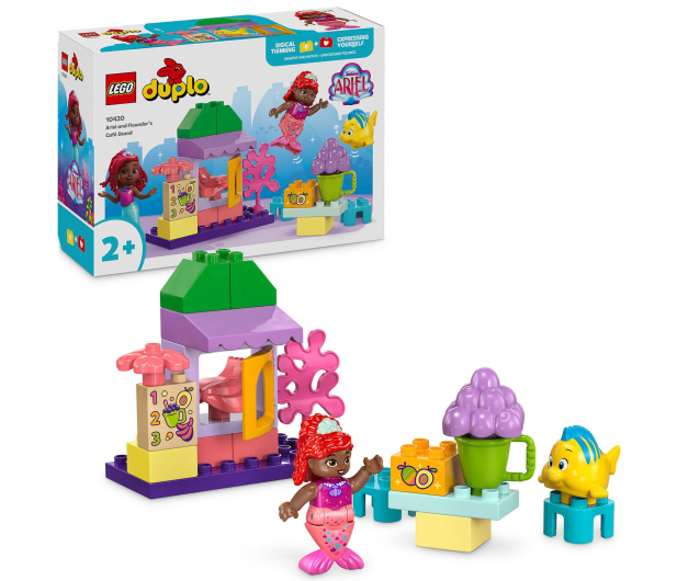 LEGO DUPLO Disney 10420 Stoisko kawowe Arielki i Florka - 1248387 - zdjęcie